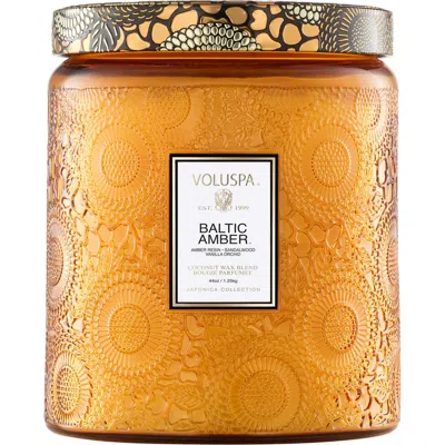 Voluspa Baltic Amber Luxe Jar Candle