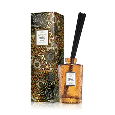 Voluspa Baltic Amber Reed Diffuser 16.9 Ml. In Brown