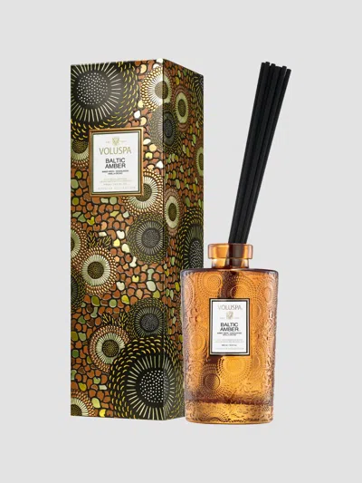 Voluspa Baltic Amber Reed Diffuser In Multi