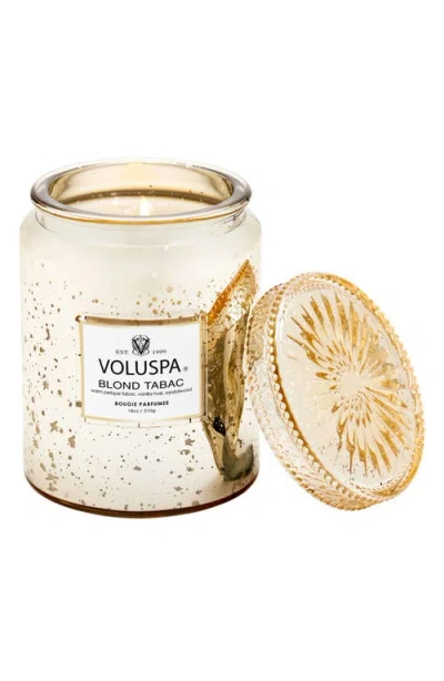 Voluspa Blond Tabac Large Jar Candle