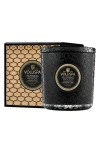 Voluspa Burning Woods Boxed Luxe Candle In Black