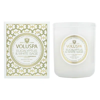 Voluspa Classic Maison Candle In Eucalyptus