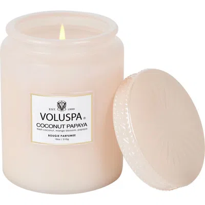 Voluspa Coconut Papaya Large Jar Candle