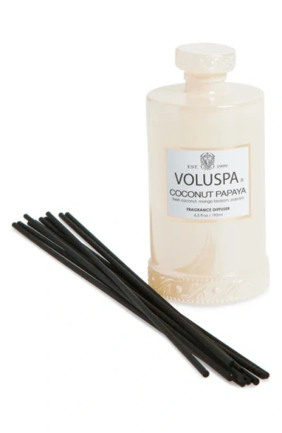 Voluspa Coconut Papaya Reed Diffuser In Neutral