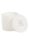 Voluspa Coconut Papaya Three-wick Grande Maison Candle In White