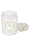 Voluspa Eucalyptus & White Sage Large Jar Candle In Eucalyptus & White Sage