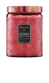 Voluspa Foraged Wildberry Large Jar In Foraged Wildberry