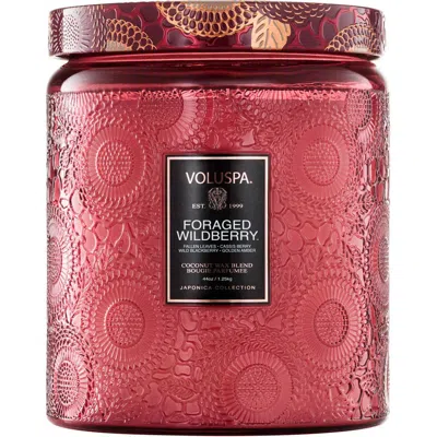 Voluspa Foraged Wildberry Luxe Jar Candle