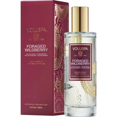 Voluspa Foraged Wildberry Room Spray In Transparent