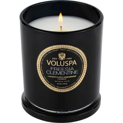 Voluspa Freesia Clementine Classic Candle In Yellow