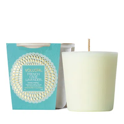 Voluspa French Cade Lavender Classic Candle Refill, 9 Oz. In Multi