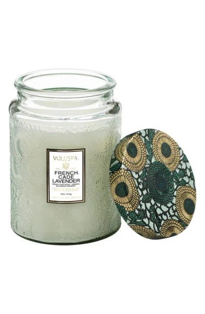 VOLUSPA VOLUSPA FRENCH CADE LAVENDER LARGE JAR CANDLE