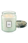 Voluspa French Cade Lavender Luxe Jar Candle In French Cade & Lavender