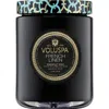Voluspa French Linen Large Jar Candle In Black