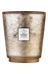 Voluspa 5-wick Hearth Candle In Nude