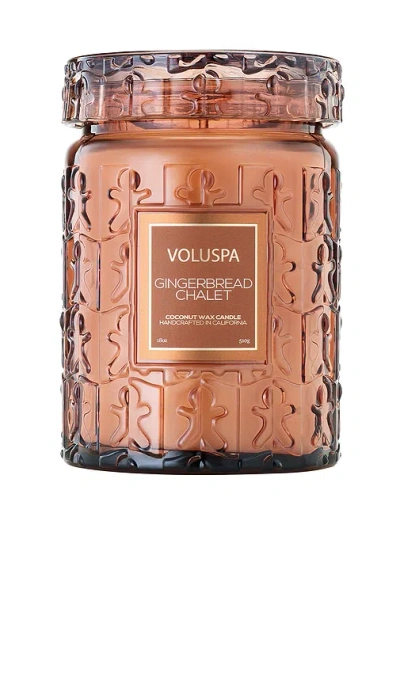 Voluspa Gingerbread Chalet Large Jar Candle