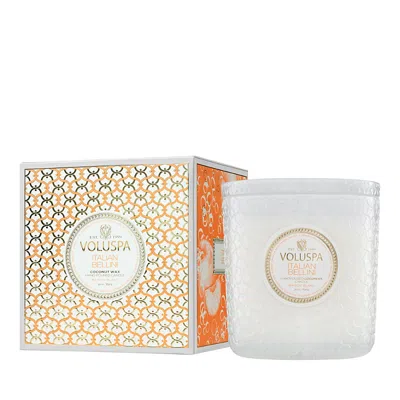 Voluspa Italian Bellini Boxed Luxe Candle 30 Oz. In White