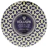 Voluspa Maison Noir Collection 3 Wick Tin Candle - Jardin De Verveine By  For Unisex - 12 oz Candle In Multi