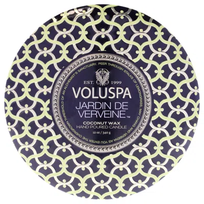 Voluspa Maison Noir Collection 3 Wick Tin Candle - Jardin De Verveine By  For Unisex - 12 oz Candle In Multi