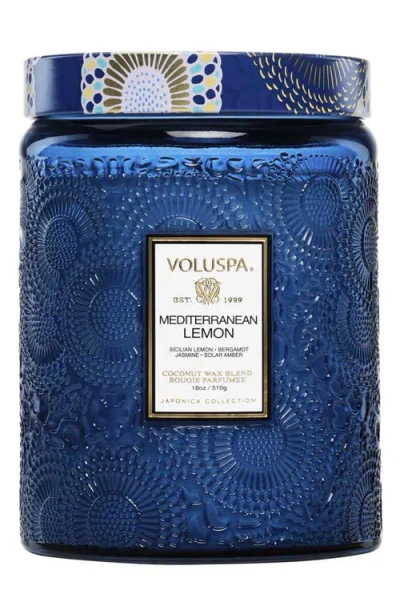 Voluspa Mediterranean Lemon Large Jar Candle