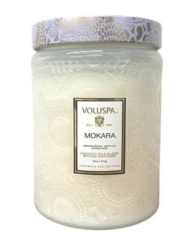Voluspa Mokara 18oz Candle In Neutral