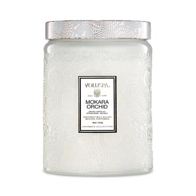 Voluspa Mokara Orchid Candle 18 Oz. In White