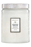 Voluspa Mokara Orchid Large Jar Candle In White