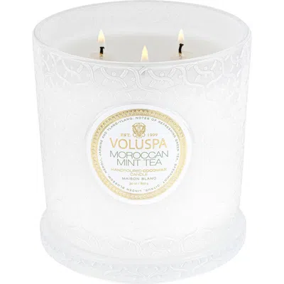 Voluspa Moroccan Mint Tea Luxe Candle
