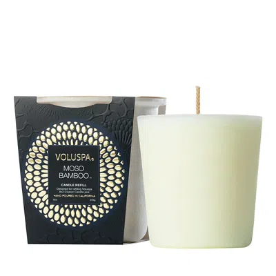 Voluspa Moso Bamboo Classic Candle Refill, 9 Oz. In Multi