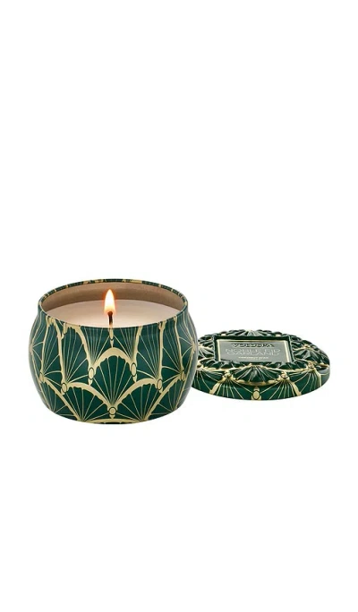 Voluspa Noble Fir Garland Mini Tin Candle