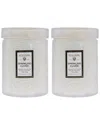 Voluspa Pack Of 2 Sparkling Cuvee Small 5.5oz Candles
