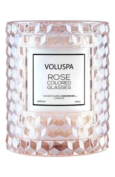 Voluspa Roses Icon Cloche Cover Candle