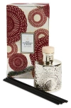 Voluspa Santal Vanille Reed Diffuser In Metallic