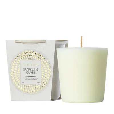 Voluspa Sparkling Cuvee Classic Candle Refill, 9 Oz. In White