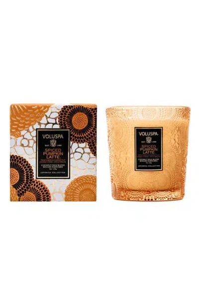 Voluspa Spiced Pumpkin Latte Boxed Classic Candle