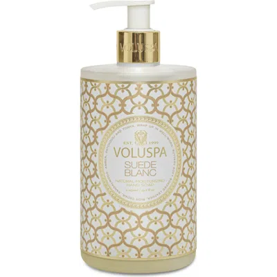 Voluspa Suede Blanc Hand Soap