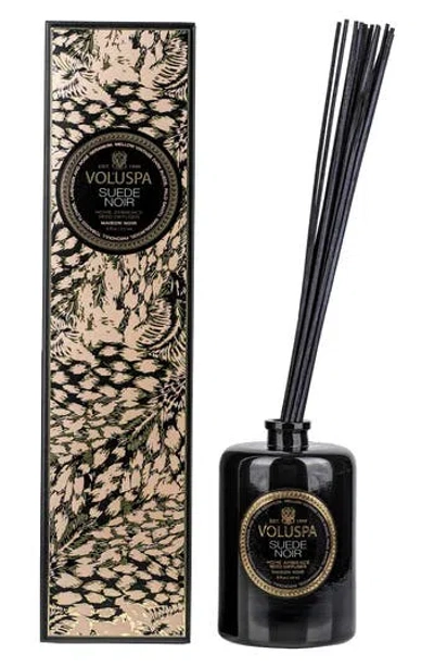 Voluspa Suede Noir Reed Diffuser