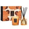 Voluspa Unisex Spiced Pumpkin Candle & Diffuser Gift Set Fragrances 806644743217 In Orange