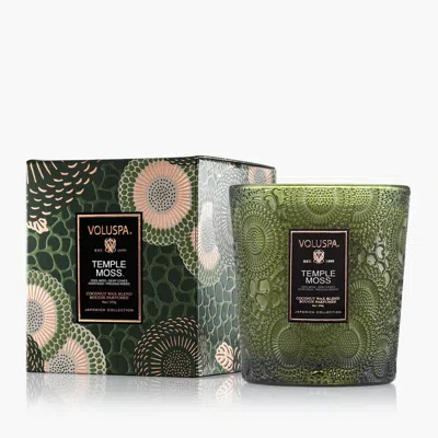 Voluspa Unisex Temple Moss Classic Candle Japonica 9 oz Scented Candle 806644734352 In Green