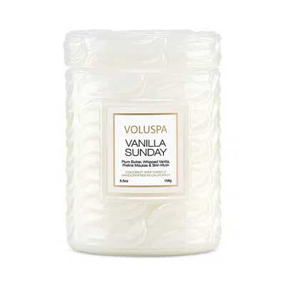 Voluspa Vanilla Sunday Small Jar Candle 5.5 Oz. In Neutral