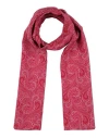 Von Dörnberg Munich Woman Scarf Fuchsia Size - Virgin Wool, Silk In Pink