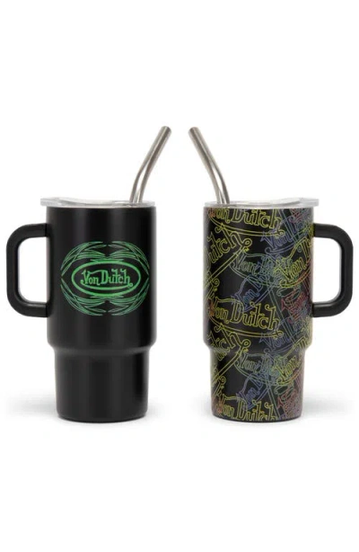 Von Dutch 2 Piece 3oz Stainless Steel Mini Tumbler Set In Multi