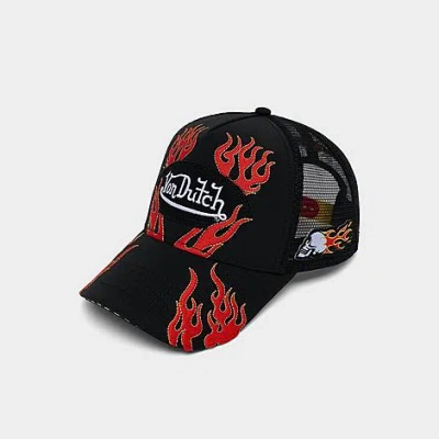 Von Dutch Flame Trucker Hat