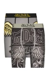 Von Dutch Flying Eyeball 2 Pack Boxer Brief In Black