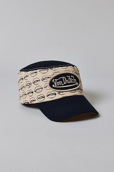 Von Dutch Kiss Painter Cap In Black, Women's At Urban Outfitters