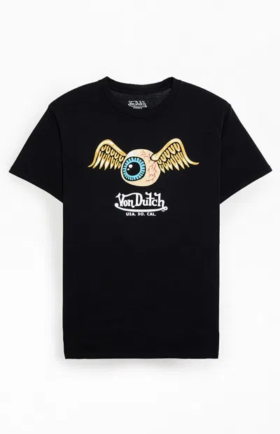 Von Dutch Men's Black Eyeball Classic T-shirt