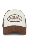 Von Dutch Sherpa Dutch Hat In White