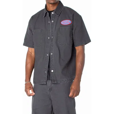 Von Dutch Short Sleeve Hell Shirt In Gray