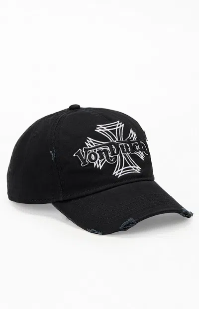 Von Dutch Sigil Logo Snapback Hat In Black