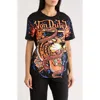 Von Dutch Tiger Drop Out Graphic T-shirt In Multi